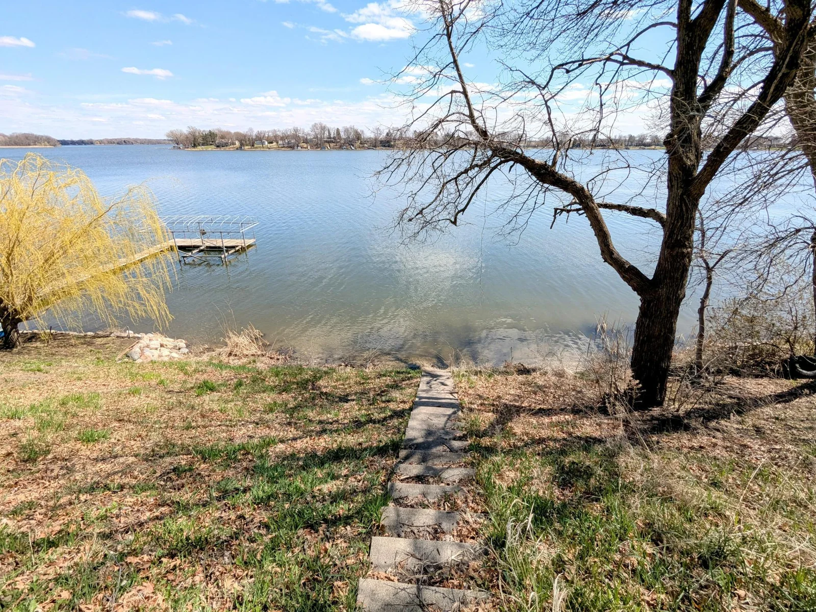 ~60 feet lake shore