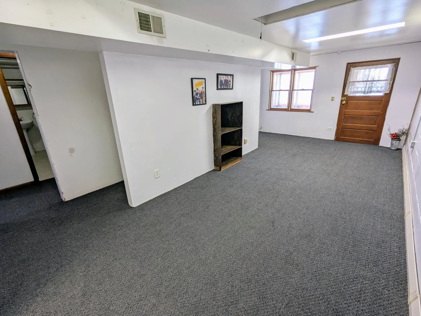 Lower Level Family Room - Door to Sun Room