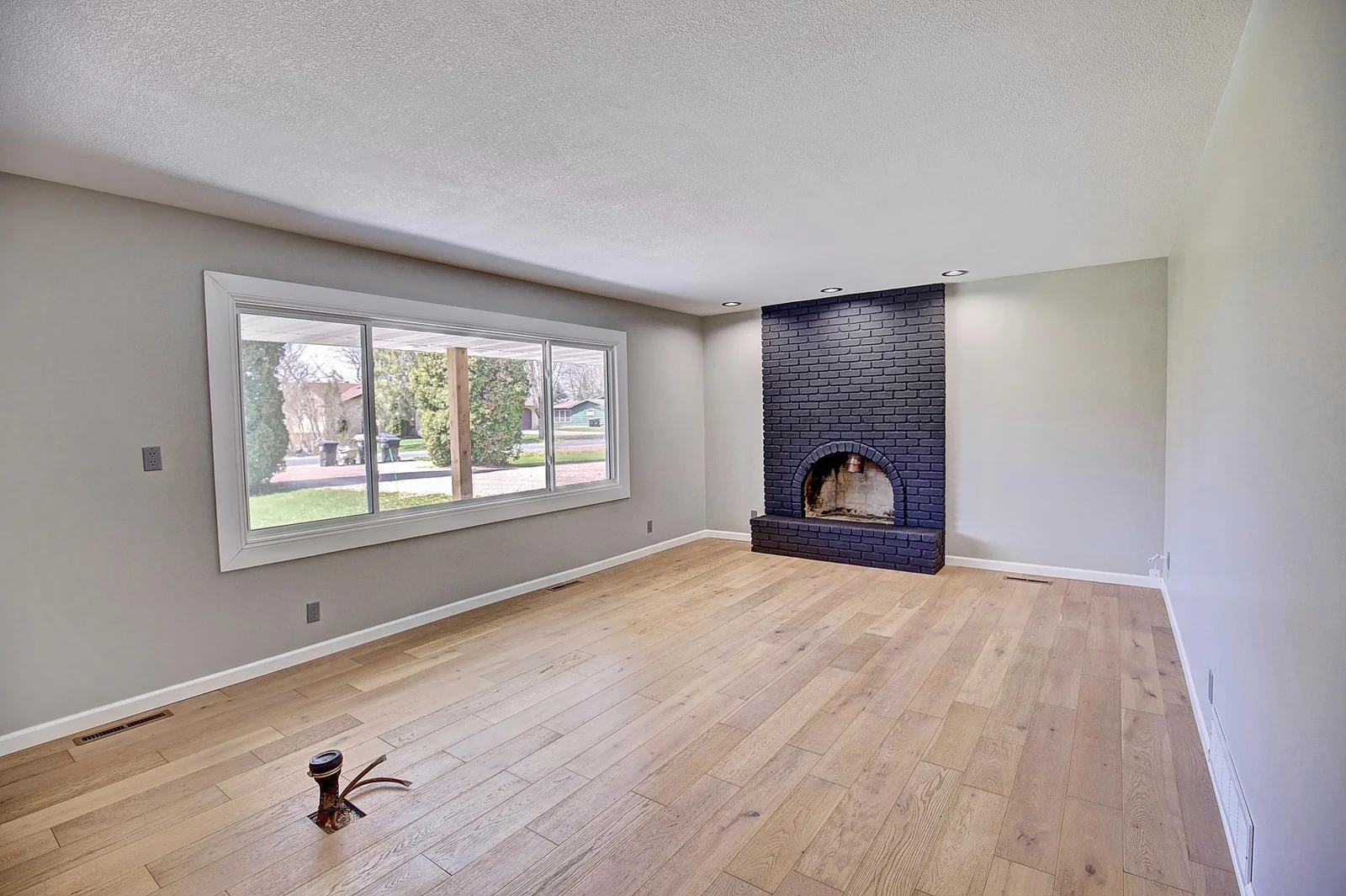 Plumbing was stubbed for a wet bar area. Create your own private speakeasy feel.