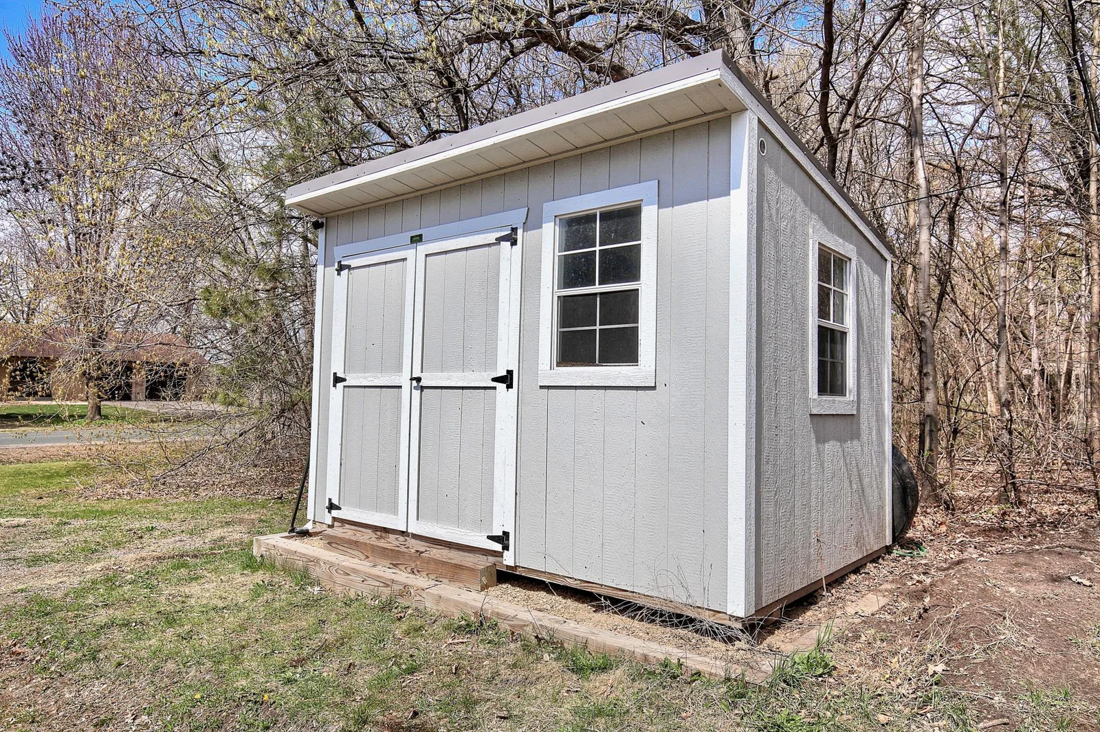 Storage shed will help keep your garage clutter free