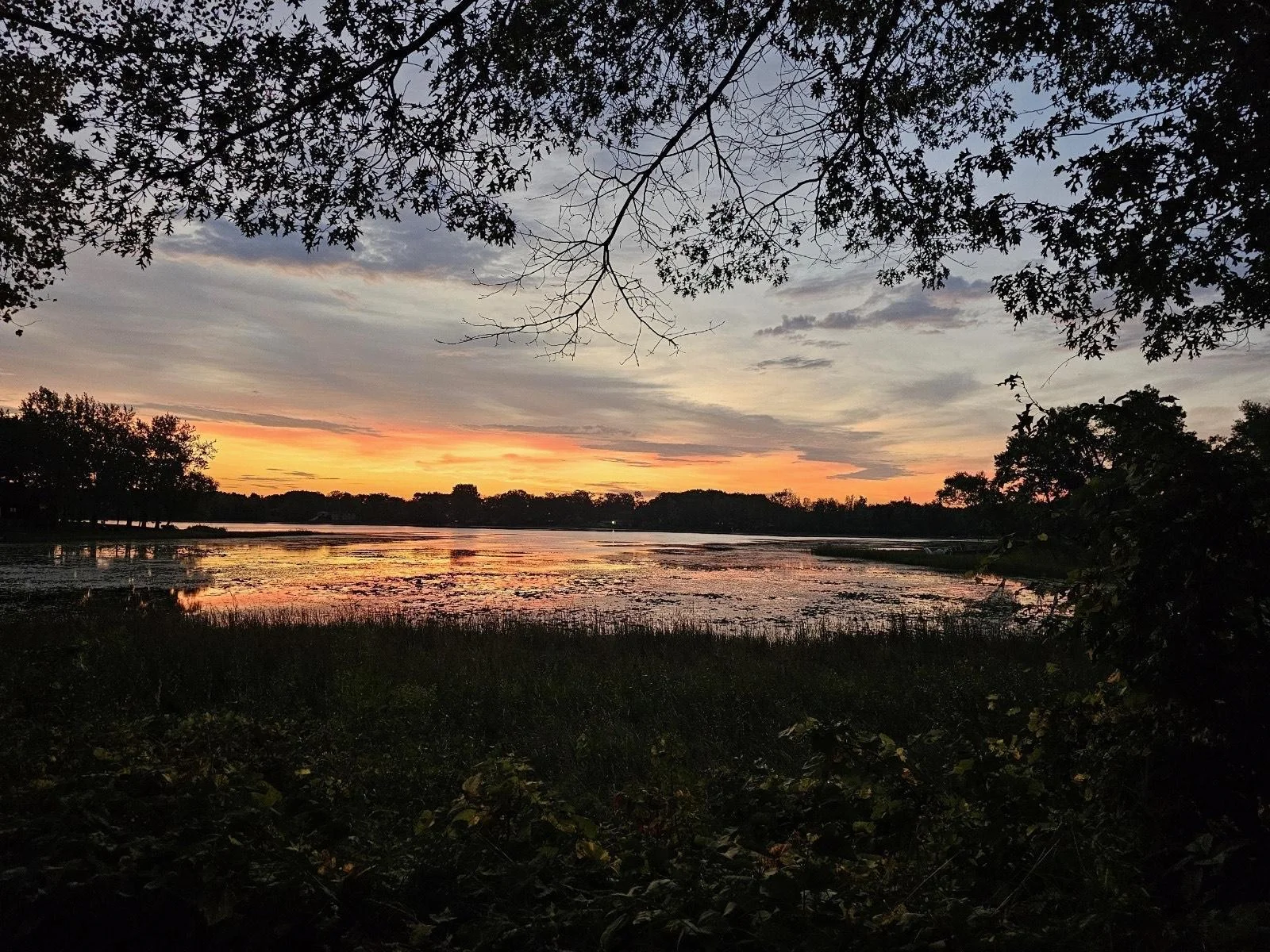 This property offers gorgeous views of Lake Diann.