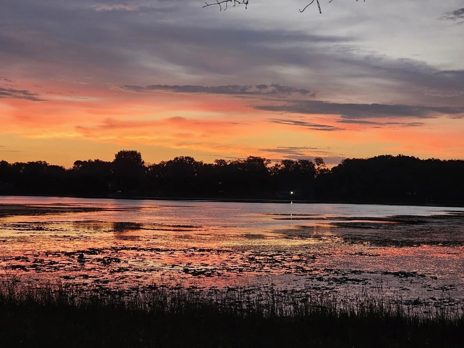 This property offers gorgeous views of Lake Diann.