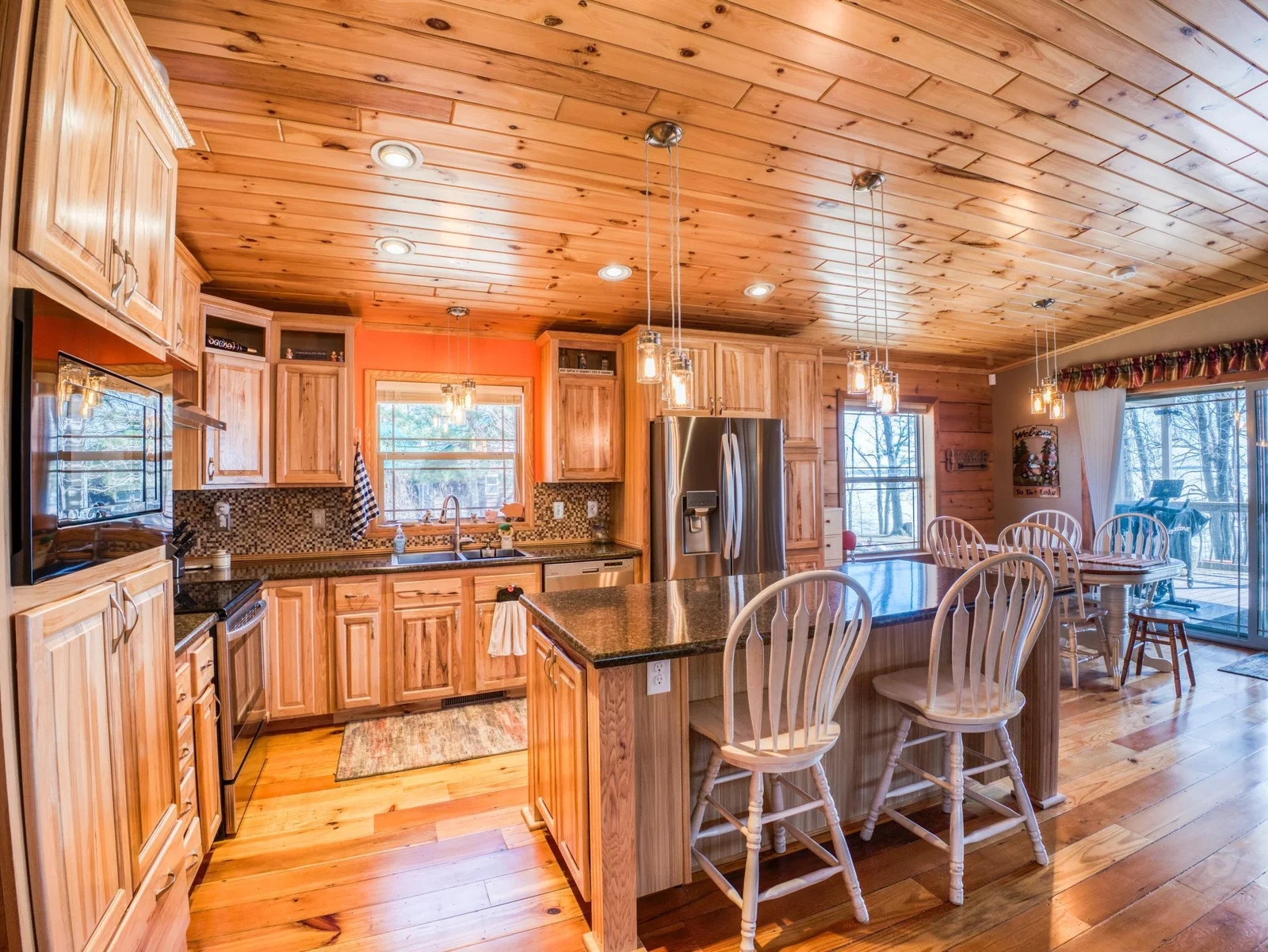 The up north design makes you feel right at home.