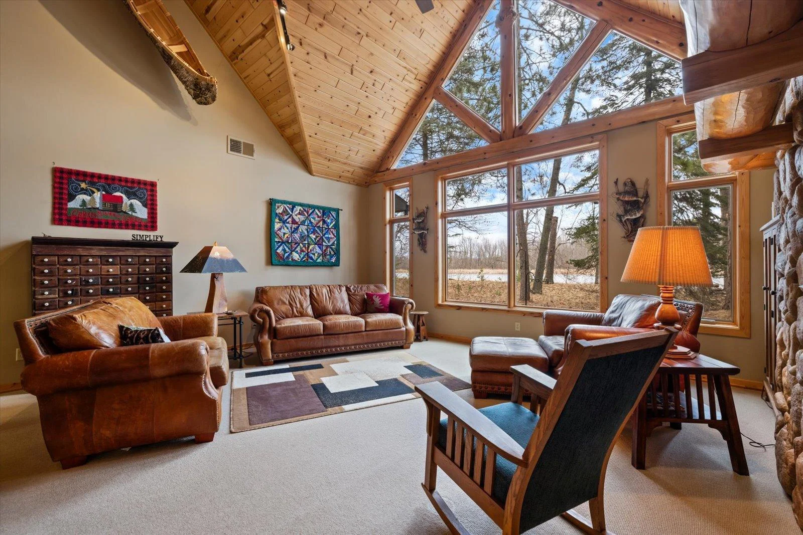 Living Room River View