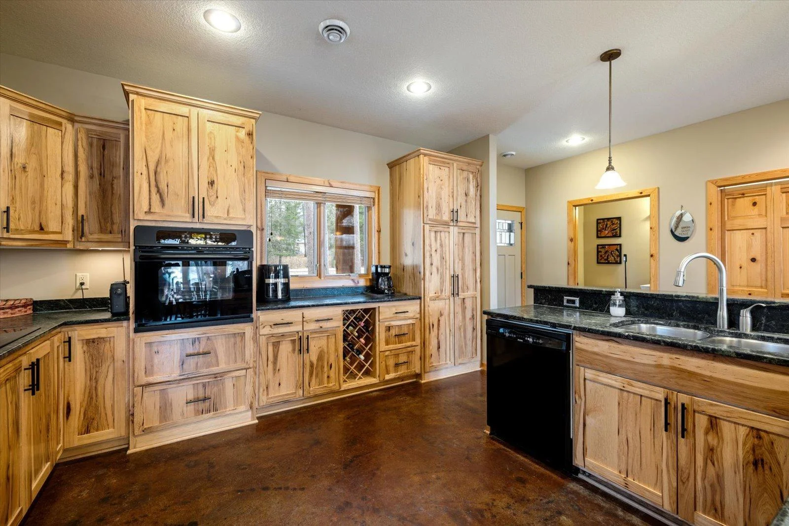 Custom Hickory Cabinets
