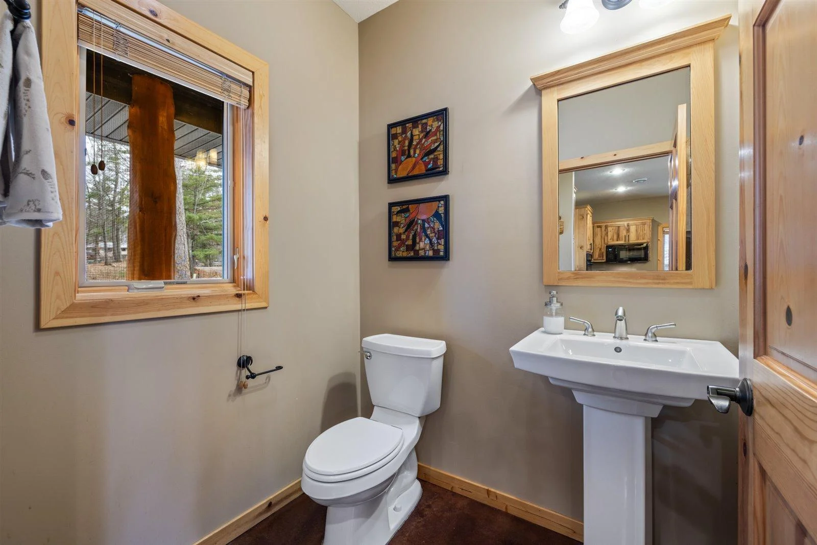 Entry bathroom