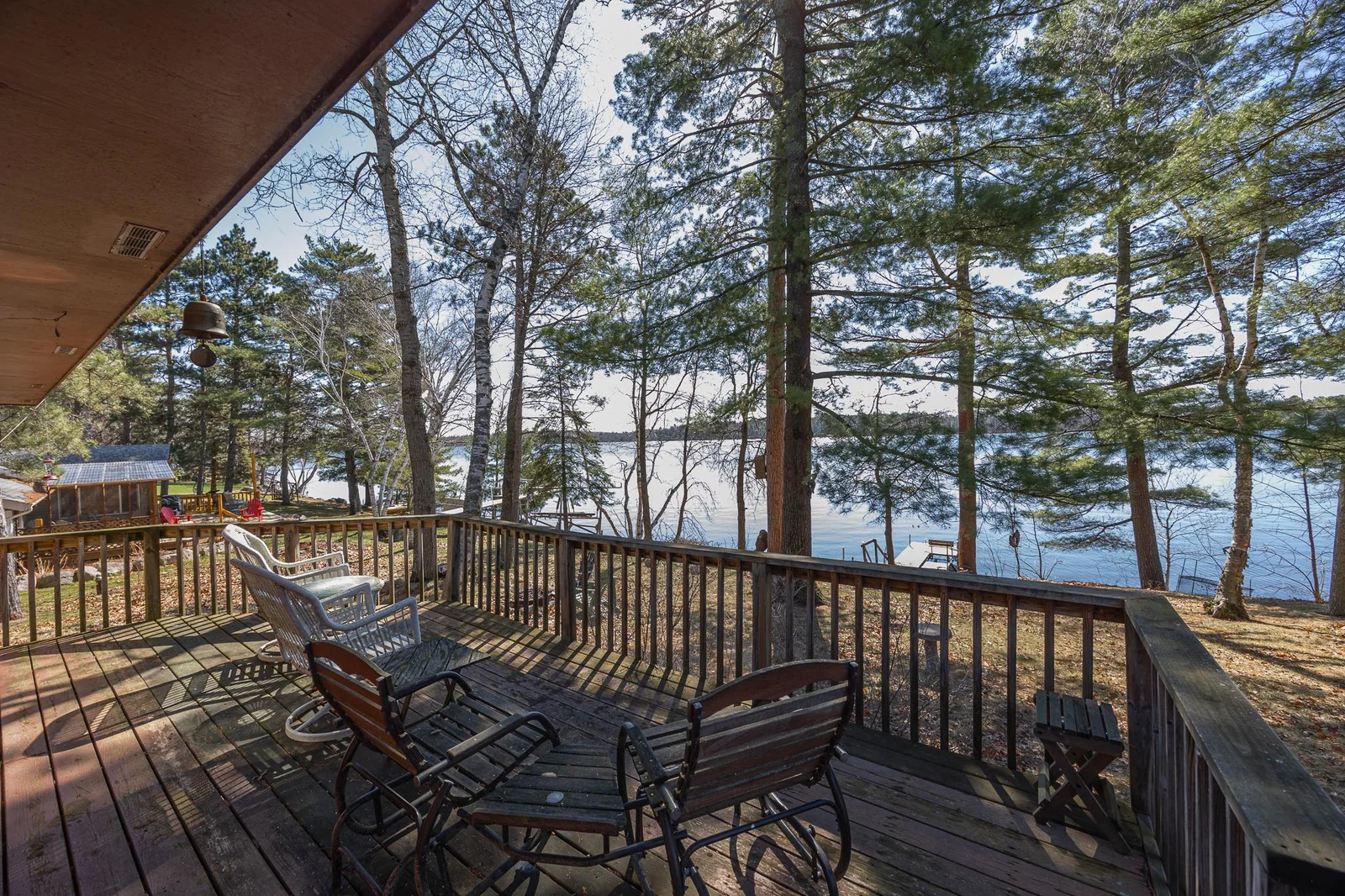 Additional lakeside deck views.