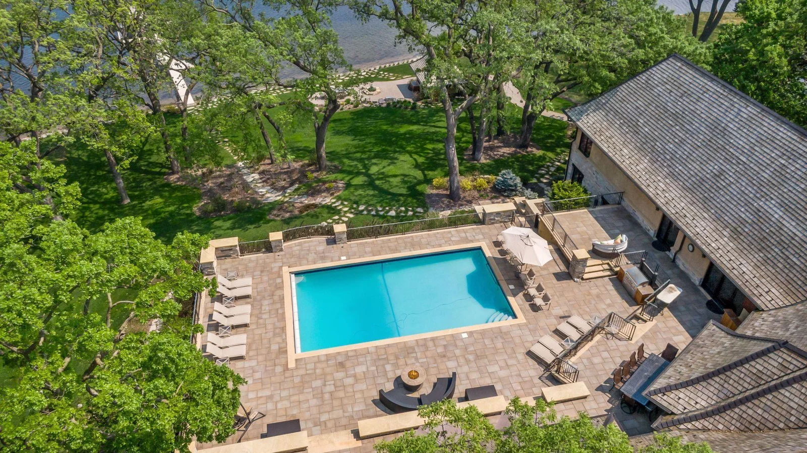 Pool and patio are perfect for parties, entertaining, or quiet afternoons in the sun