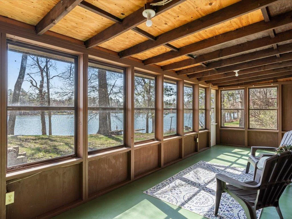 Lake views from the porch