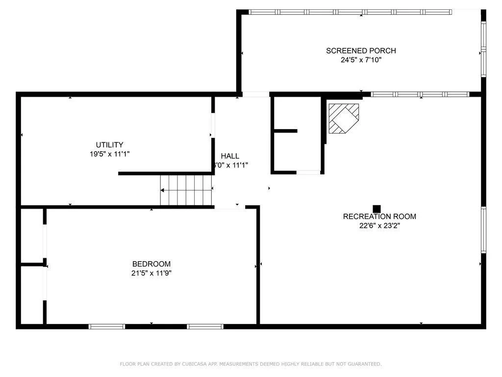 Lower Level Floorplan