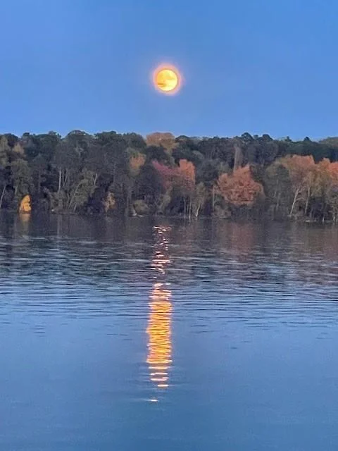 Moonrise on West Twin Lake
