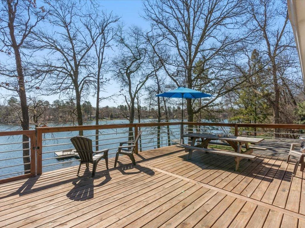 Stunning year round views overlooking West Twin Lake