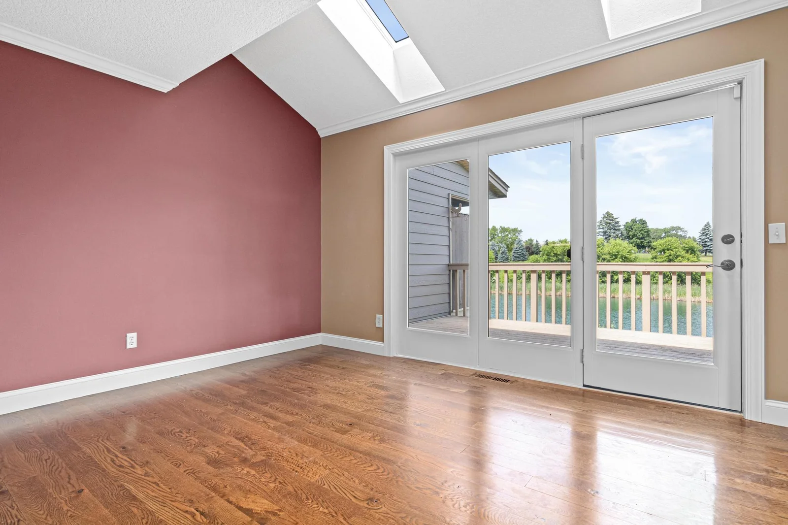 Informal dining room off kitchen