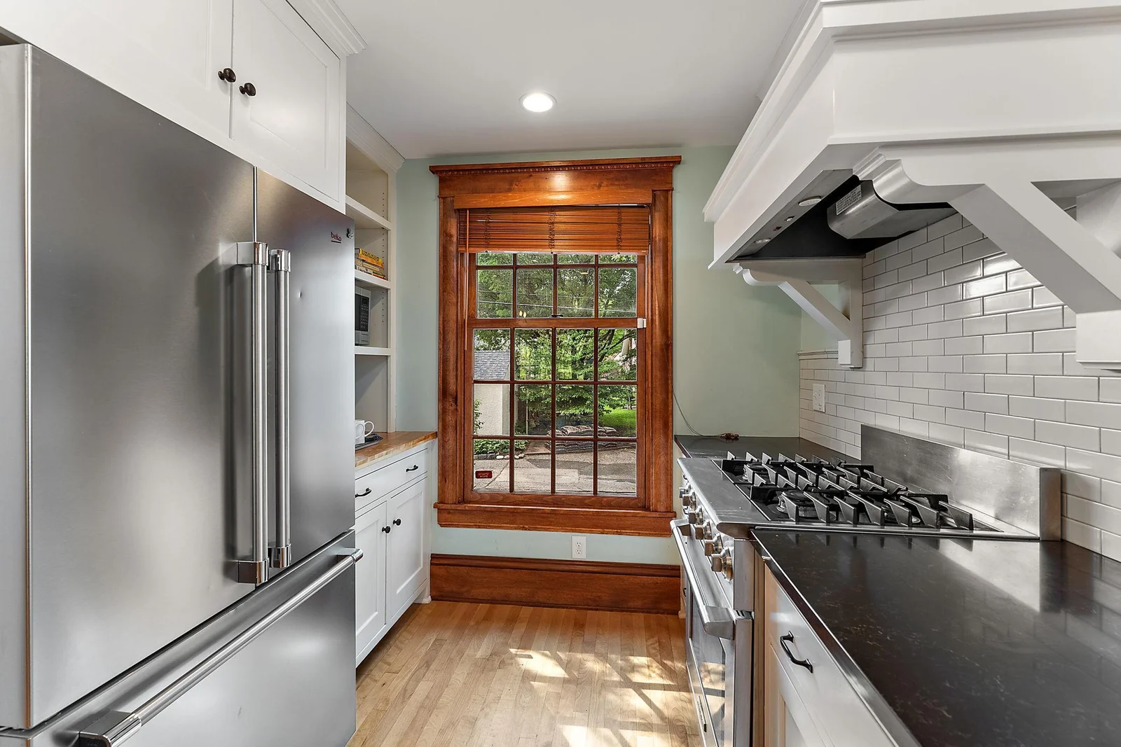 Oversized, luxurious windows.