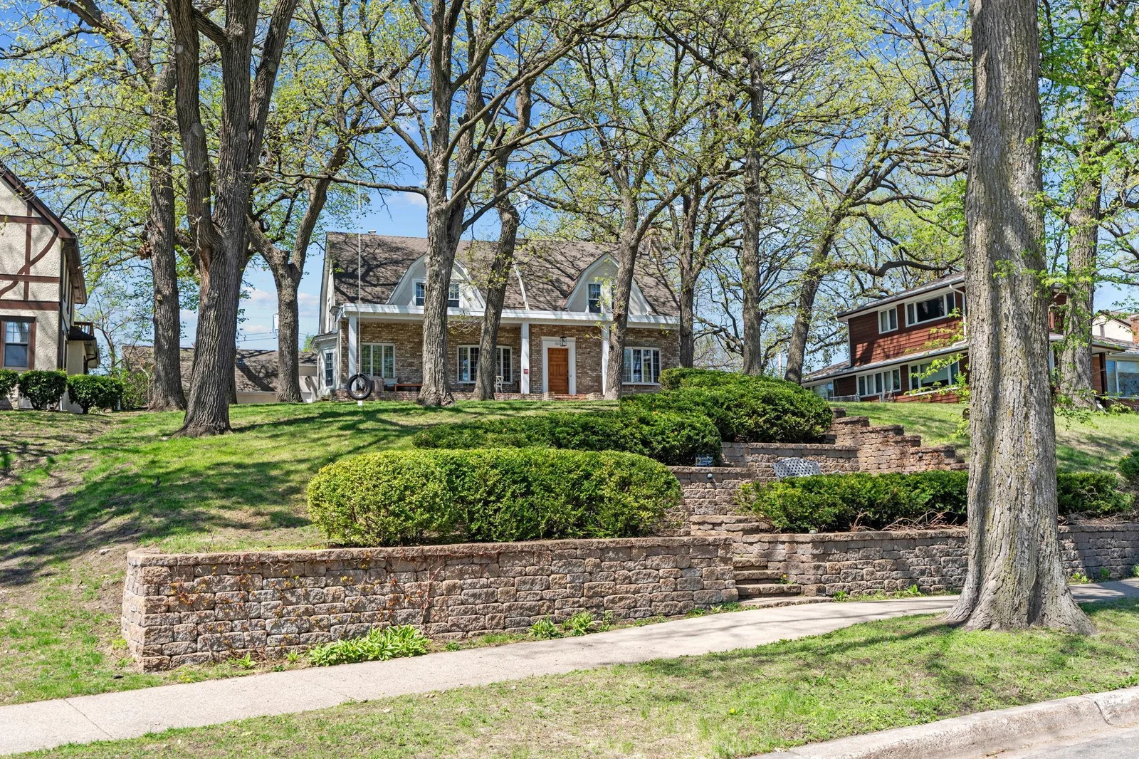 This stately property has one of the largest yards around Nokomis, and beautiful views.