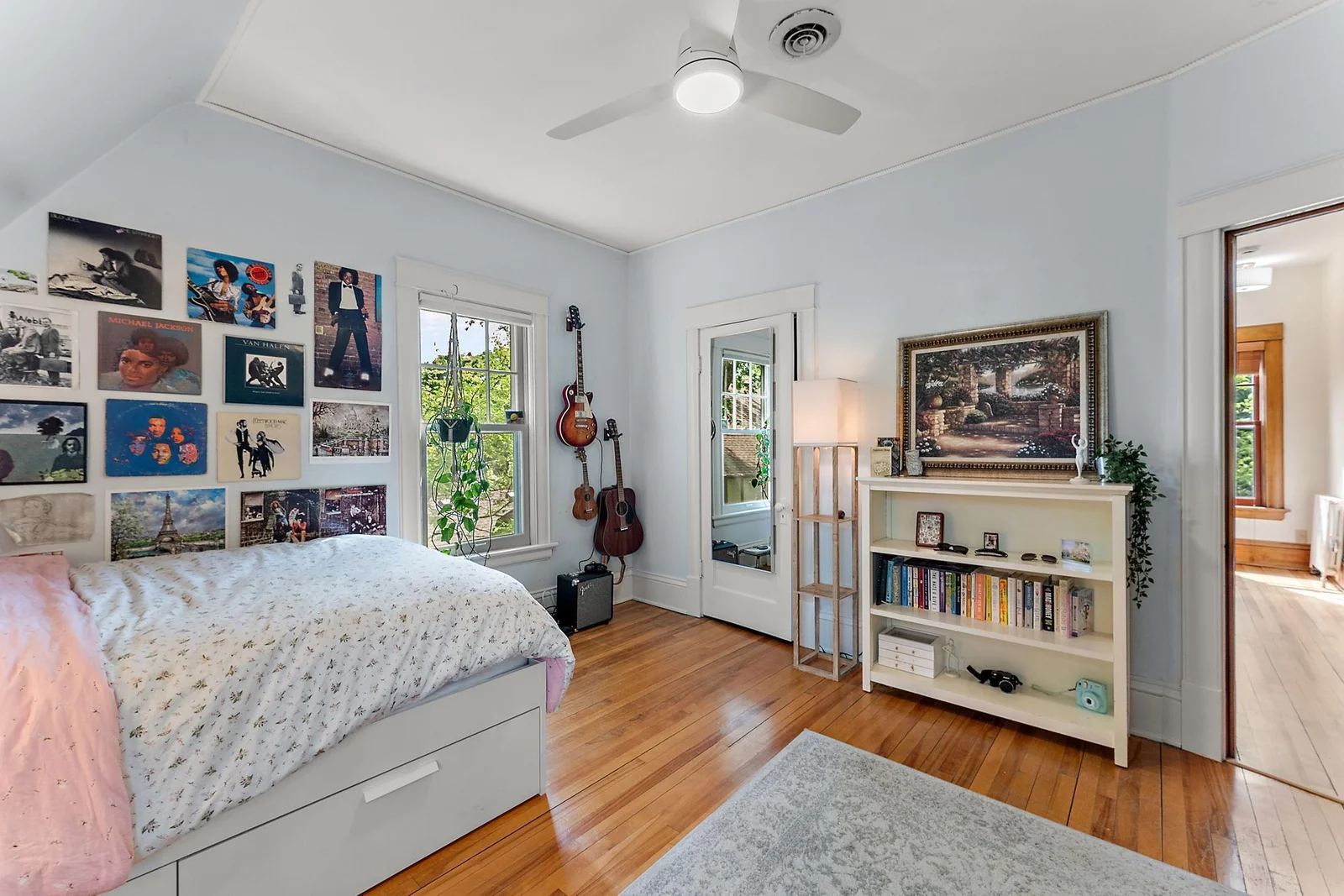Upstairs bedroom #1, impressive room sizes.