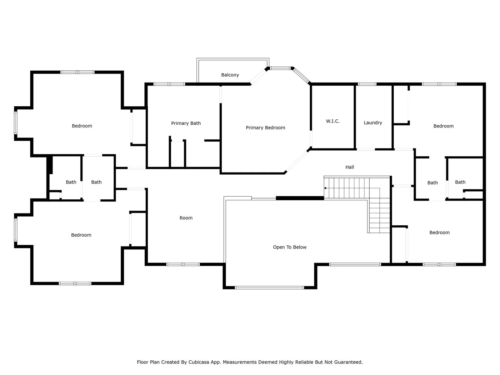 Upper Level Floor Plan