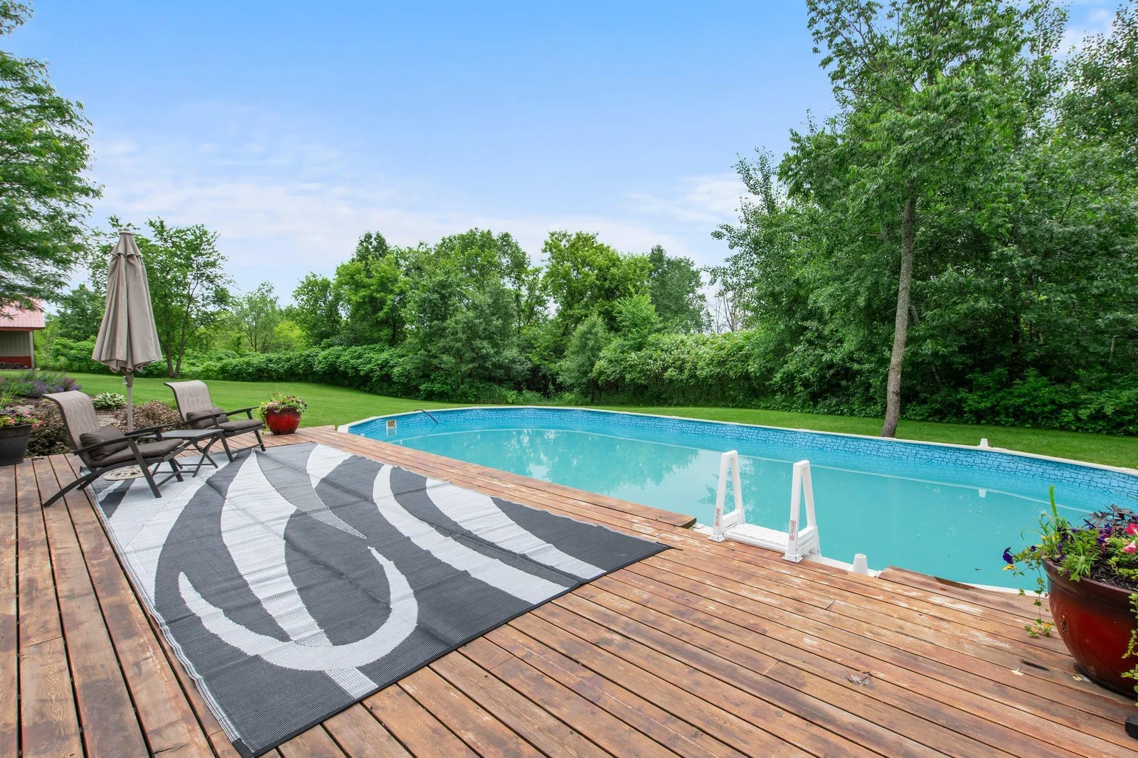 Relax by the pool or dive in for a swim.