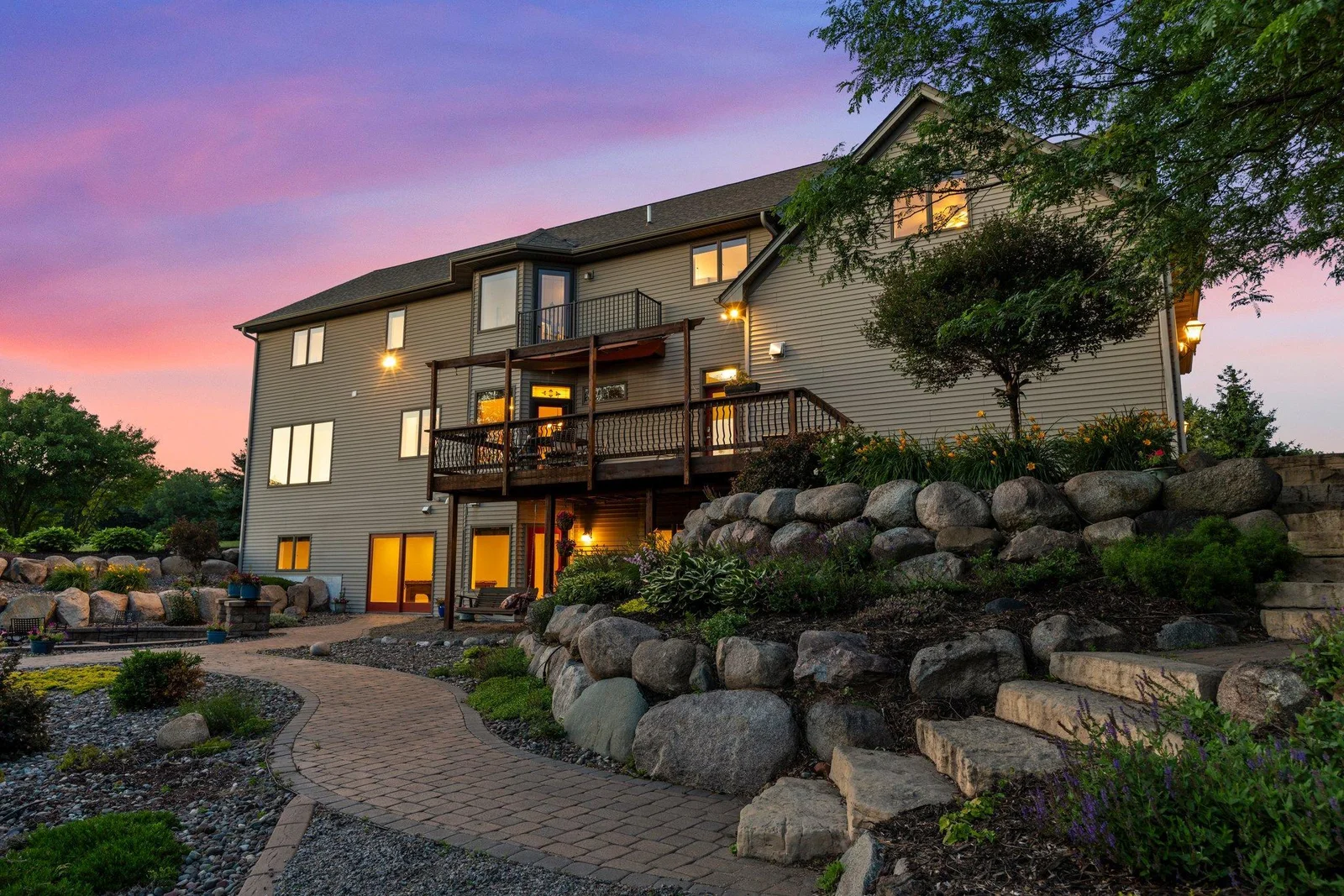 The landscaping on this property is truly unmatched.