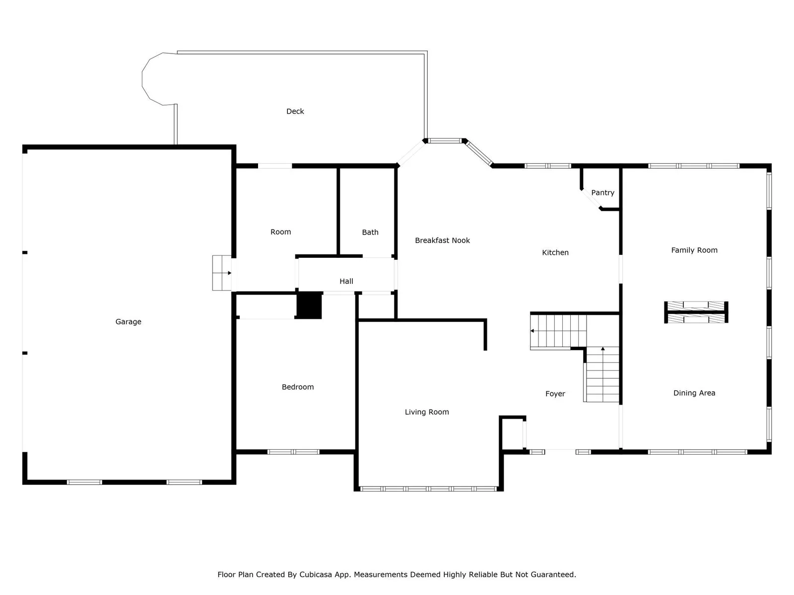 Main Level Floor Plan