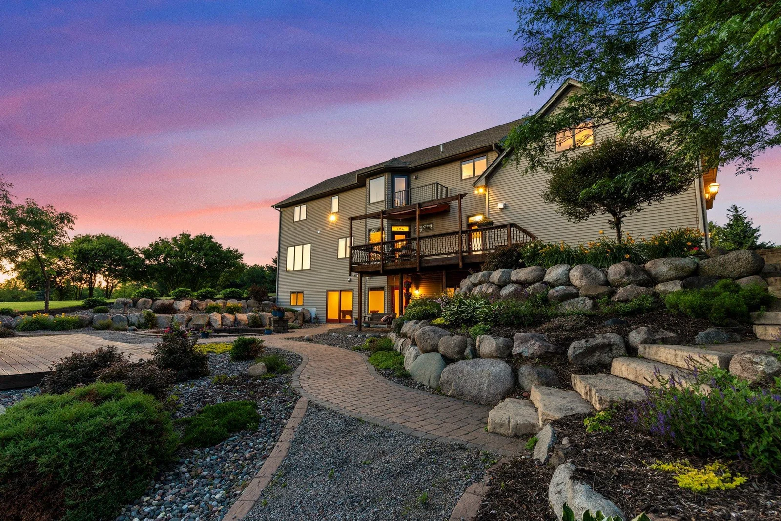 The landscaping on this property is truly unmatched.