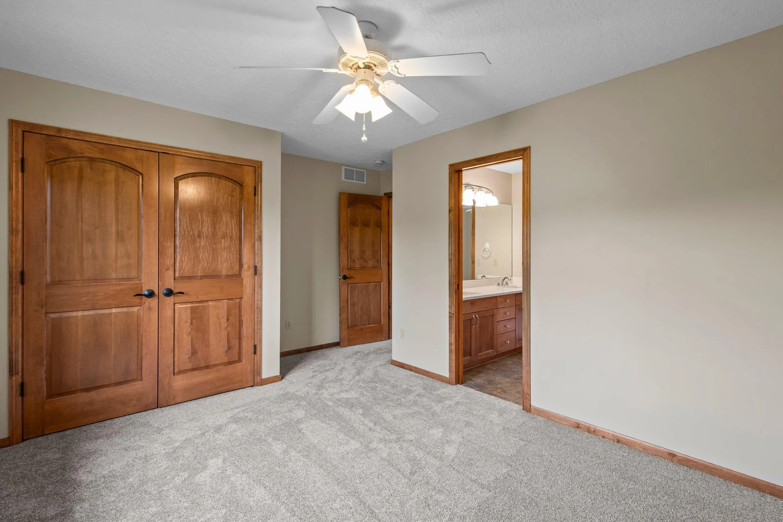 The upper level features 5 bedrooms.