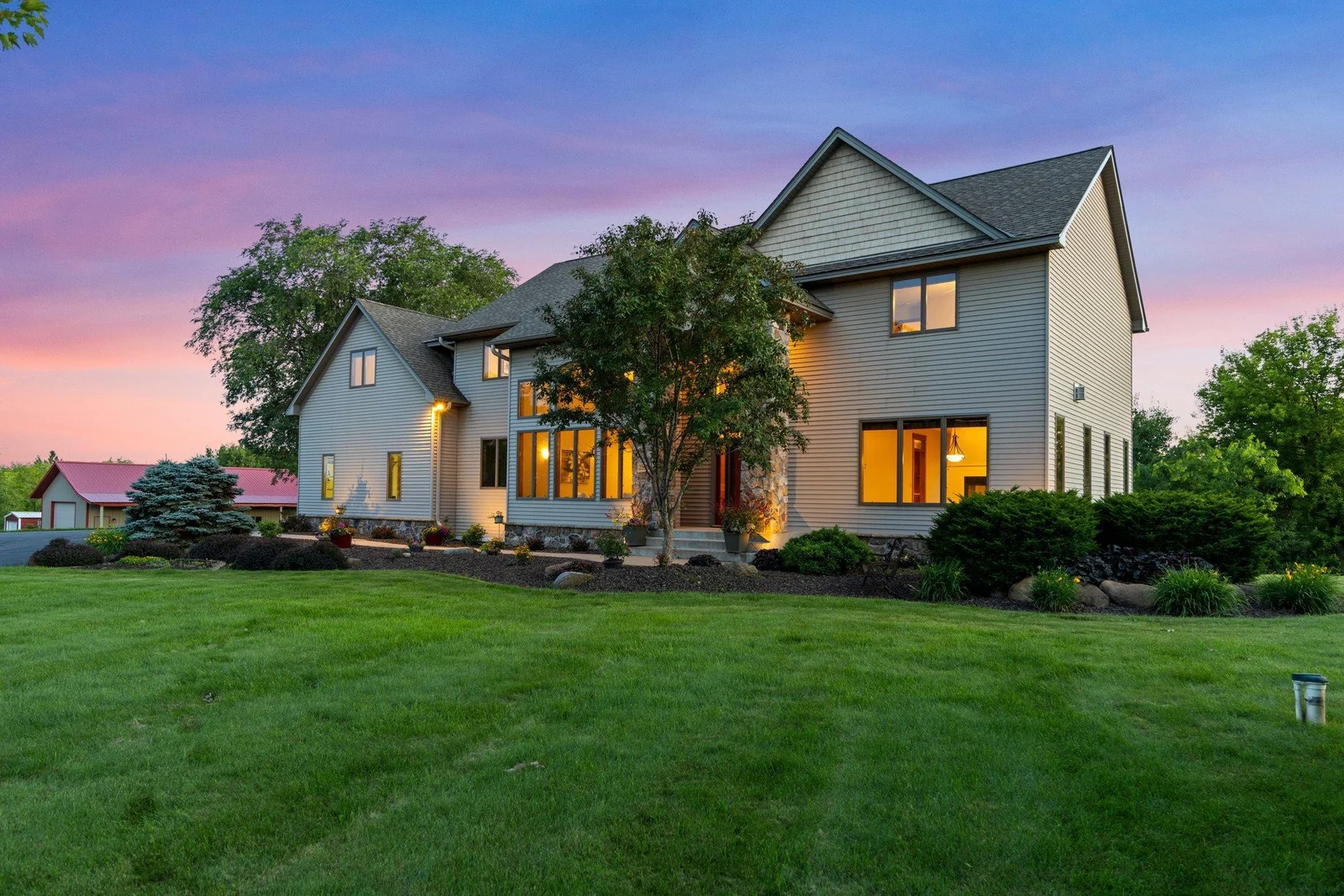 This picturesque home has been meticulously cared for.