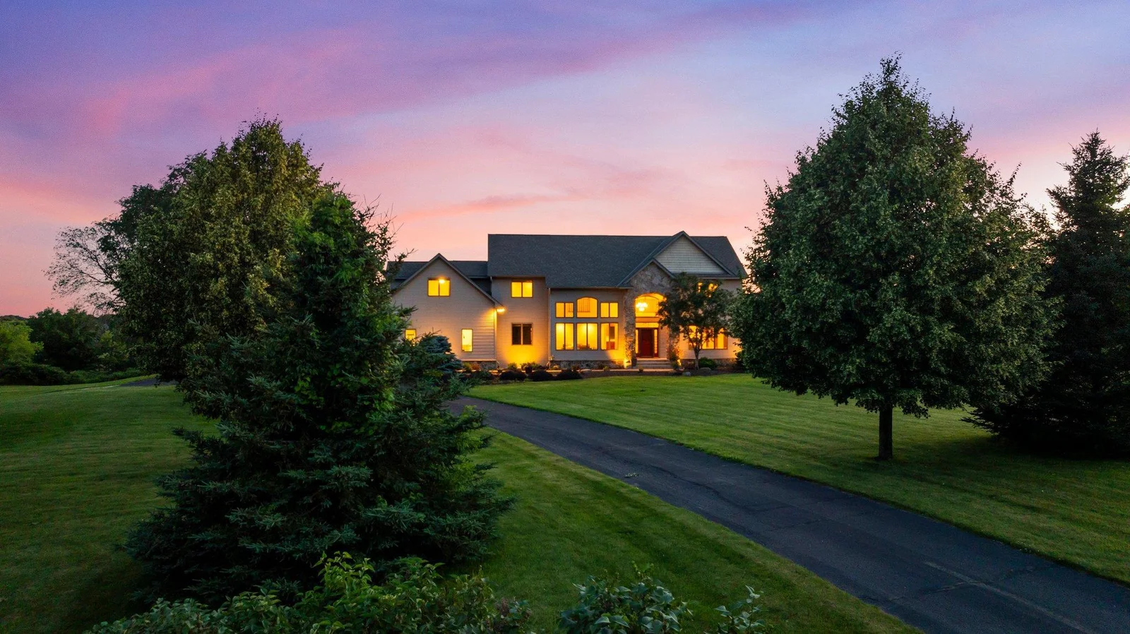 This property is dotted with mature trees, adding an extra level of privacy.