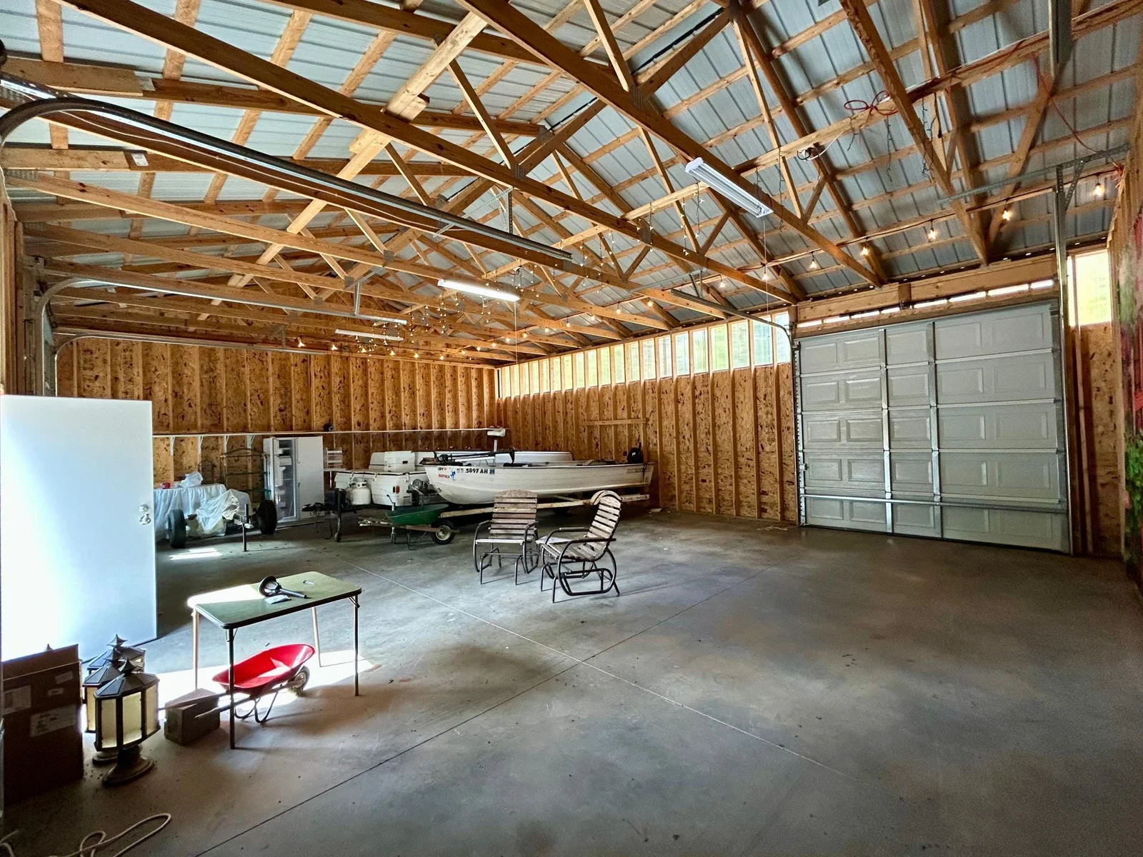 Plenty of room in the 30' x 40' Barn