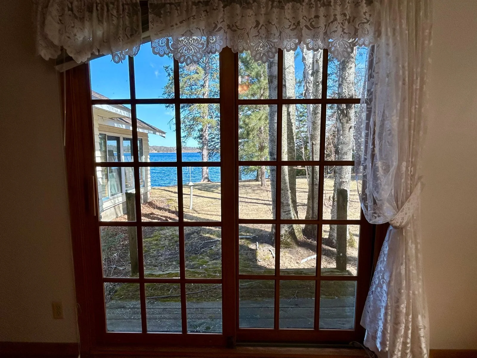 View from primary bedroom