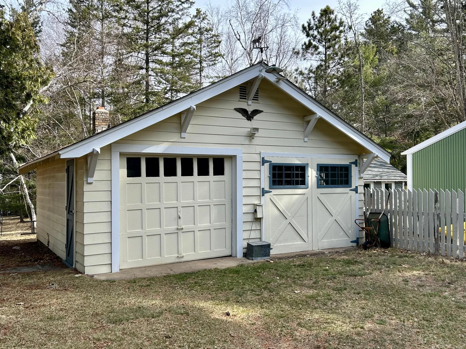2 car garage