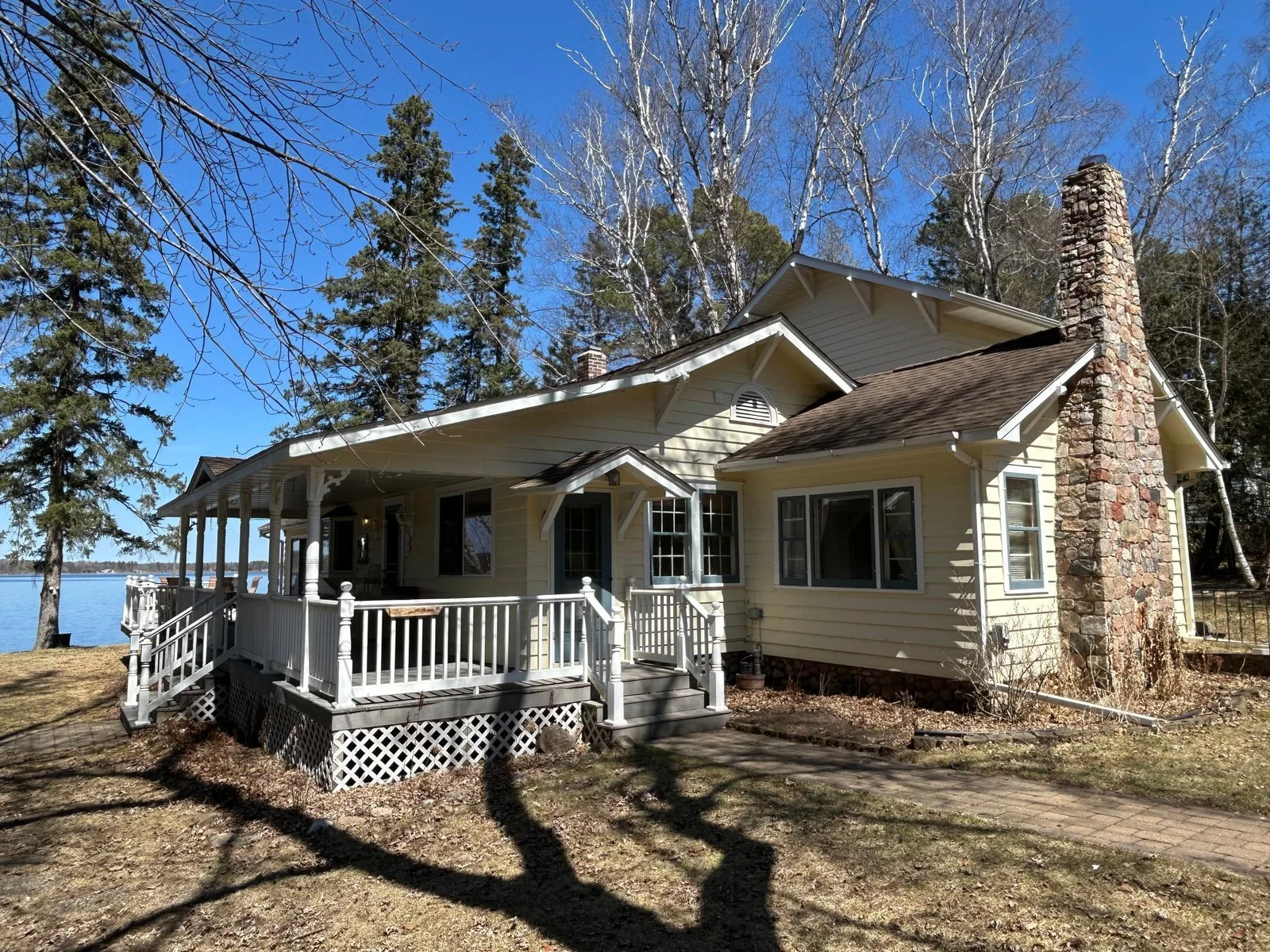 Wrap around covered porch