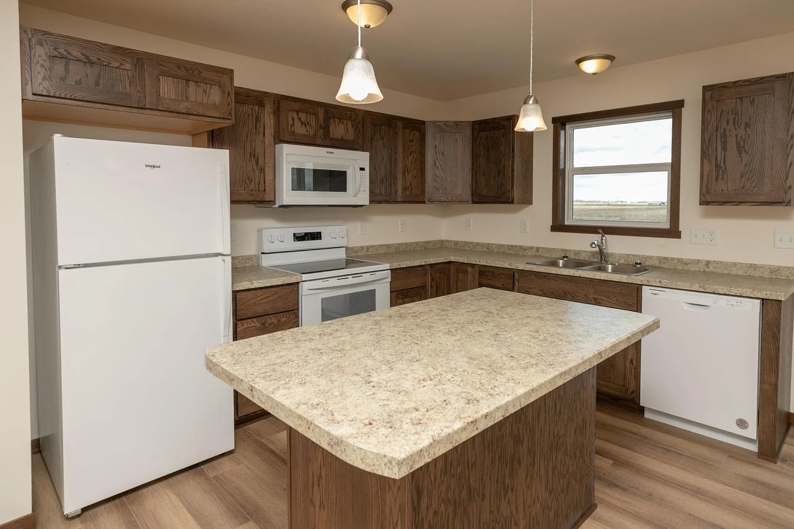 Kitchen Whirlpool Appliances Main Level.