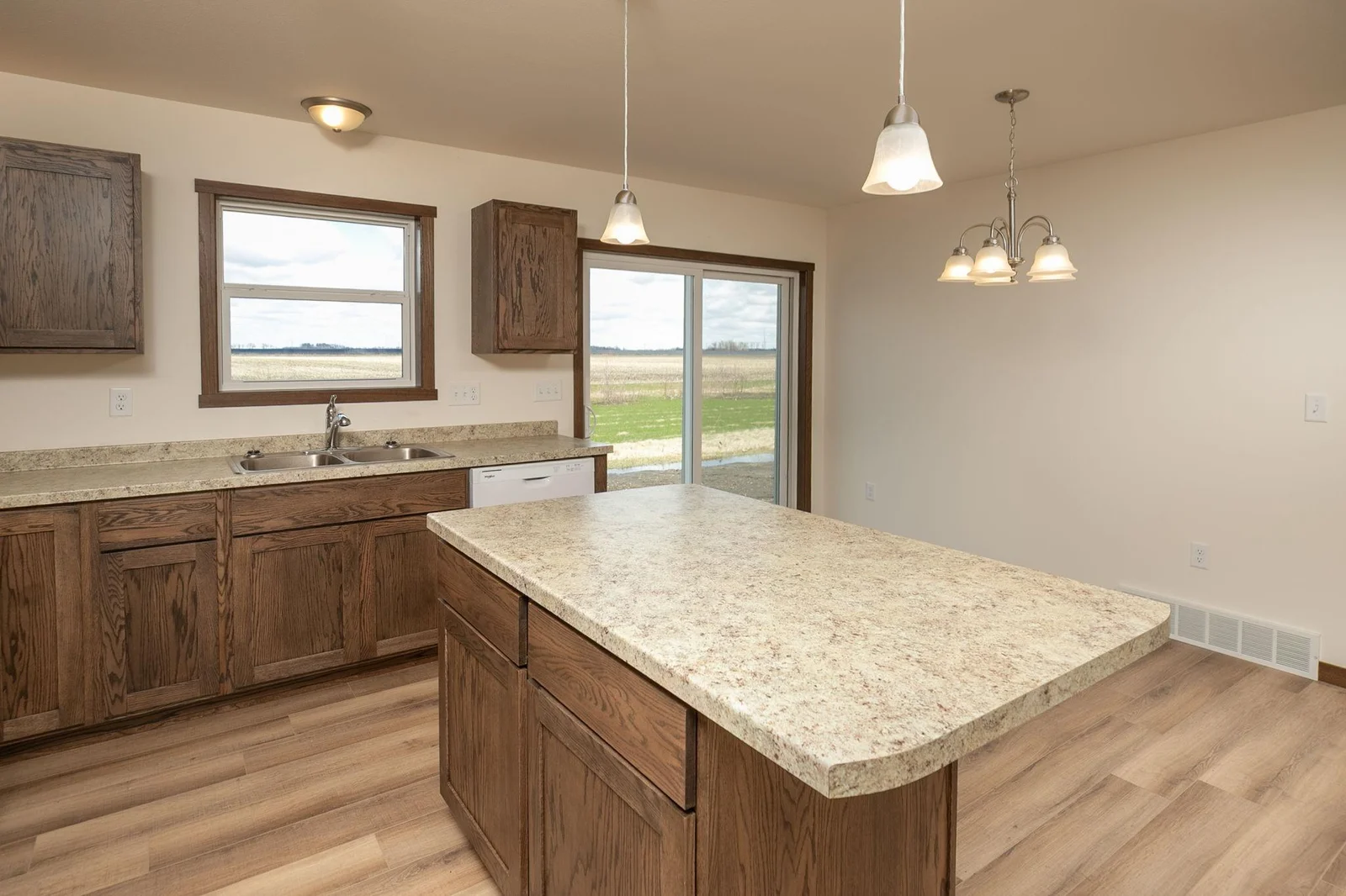 Kitchen Island Main Level.