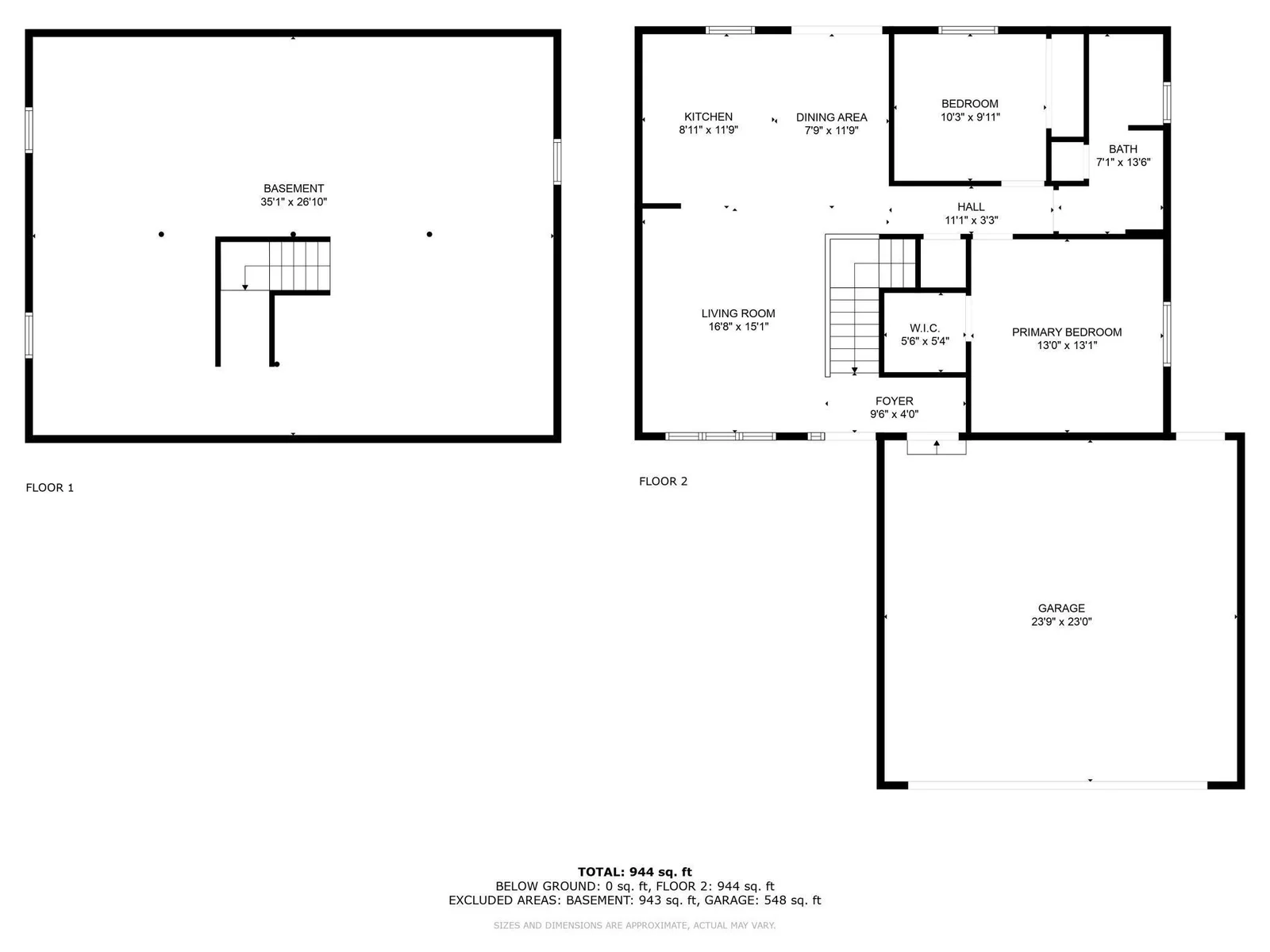 Floorplan Both Levels.