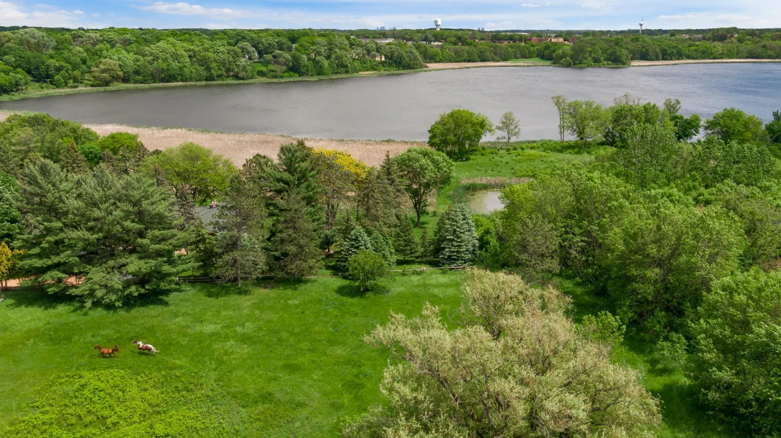 Lot 5 to the East - partial view - trees have since been thinned