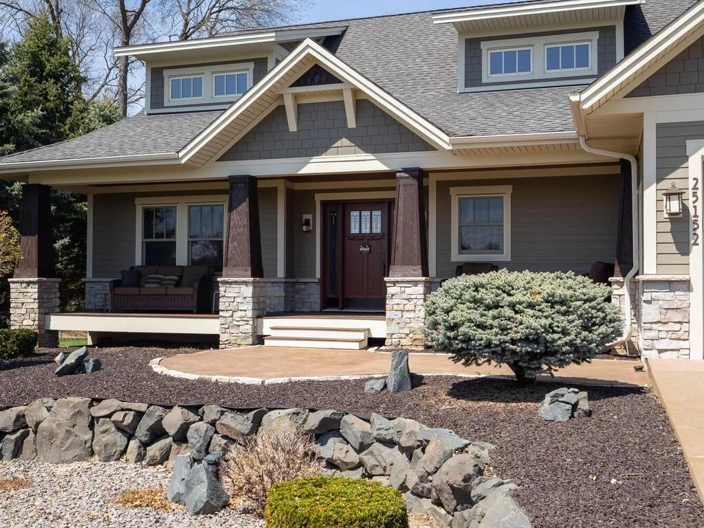 decorative stamped concrete entry