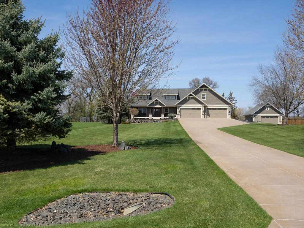 Full concrete driveway