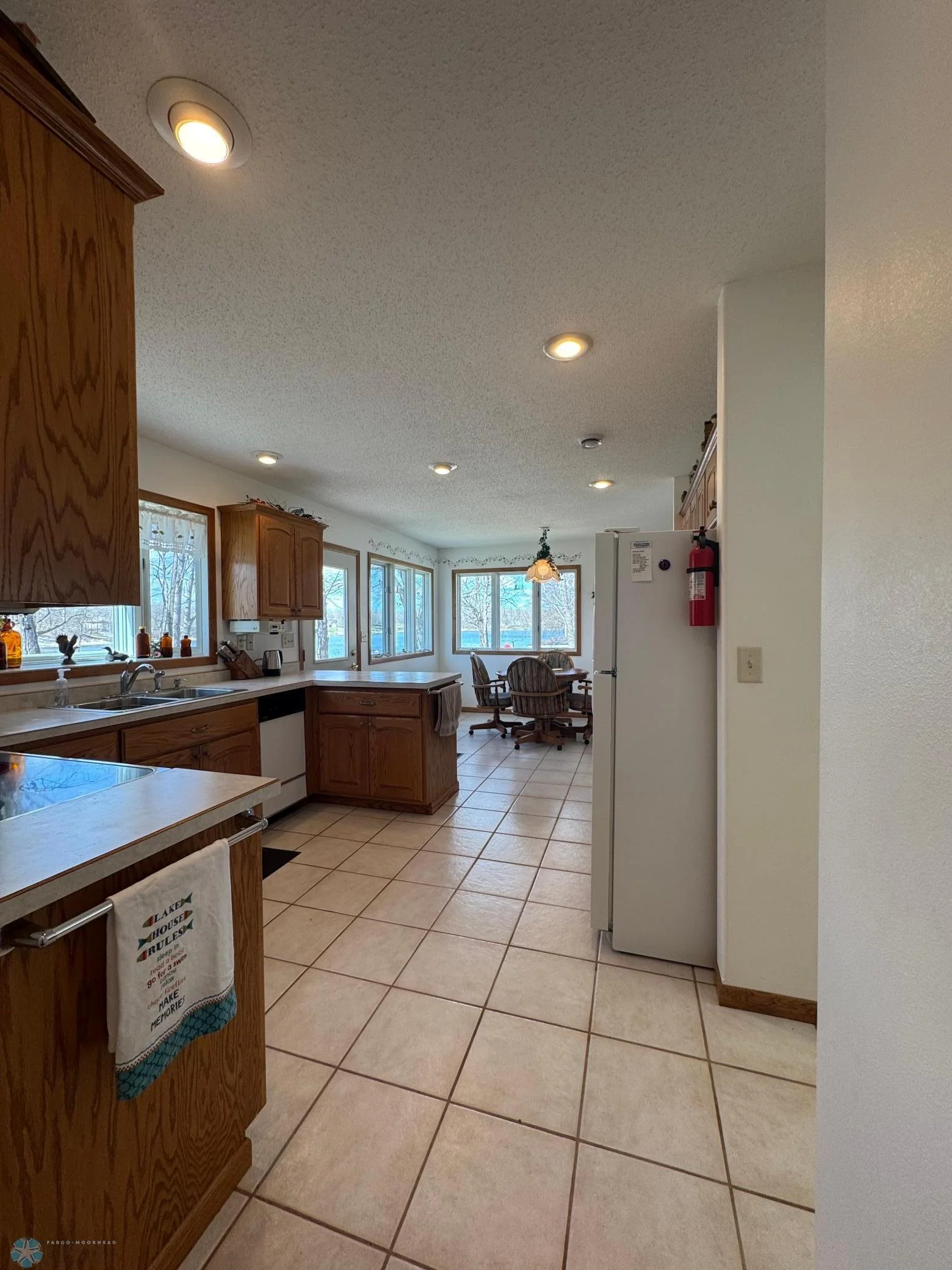 View to Kitchen from Pantry Area