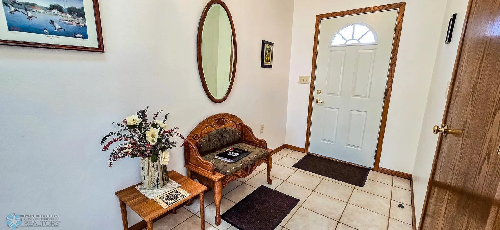 Front Foyer - Tile Floors; Large Entry Closet