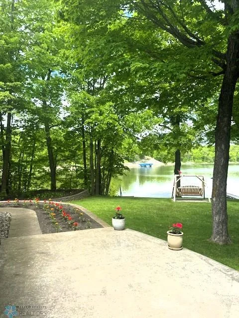 Patio views to lake
