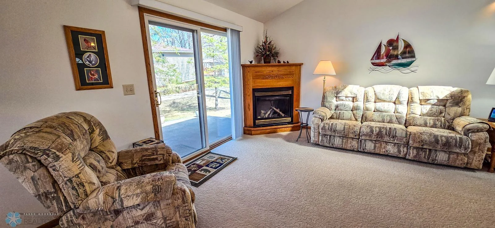 Cozy up to the Gas Fireplace on the Cooler Nights!