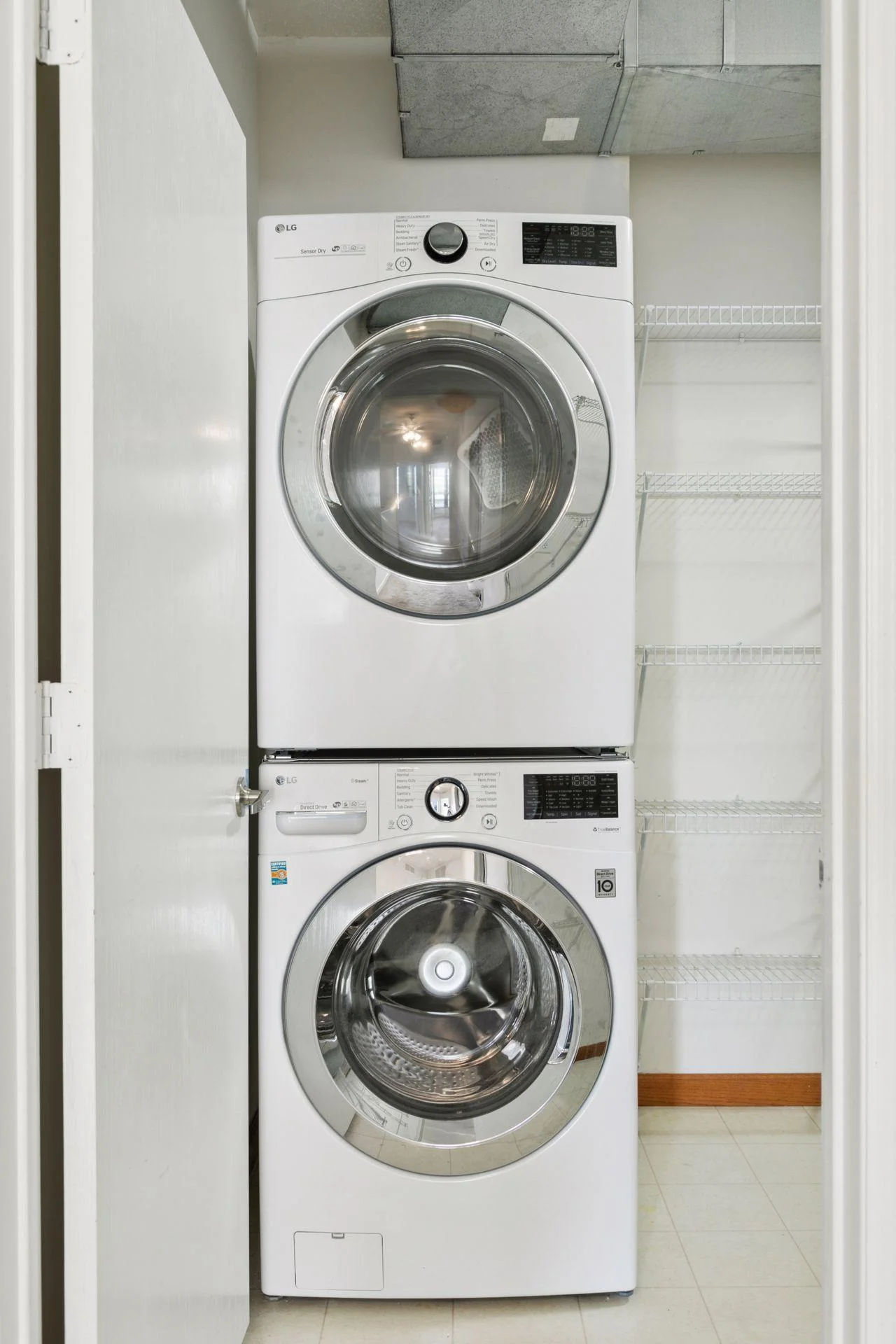 Laundry room is on upper level.