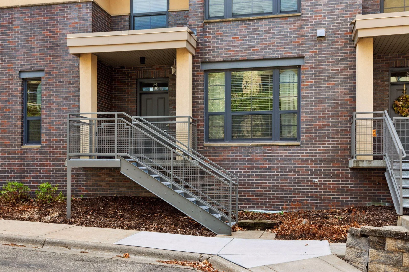 Private off street entrance.