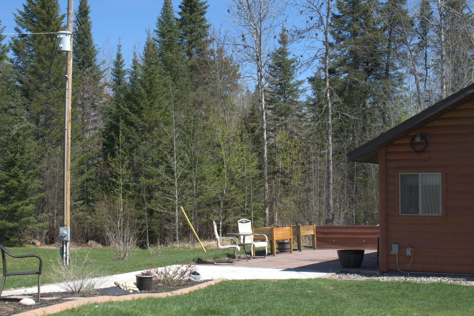 Front patio area