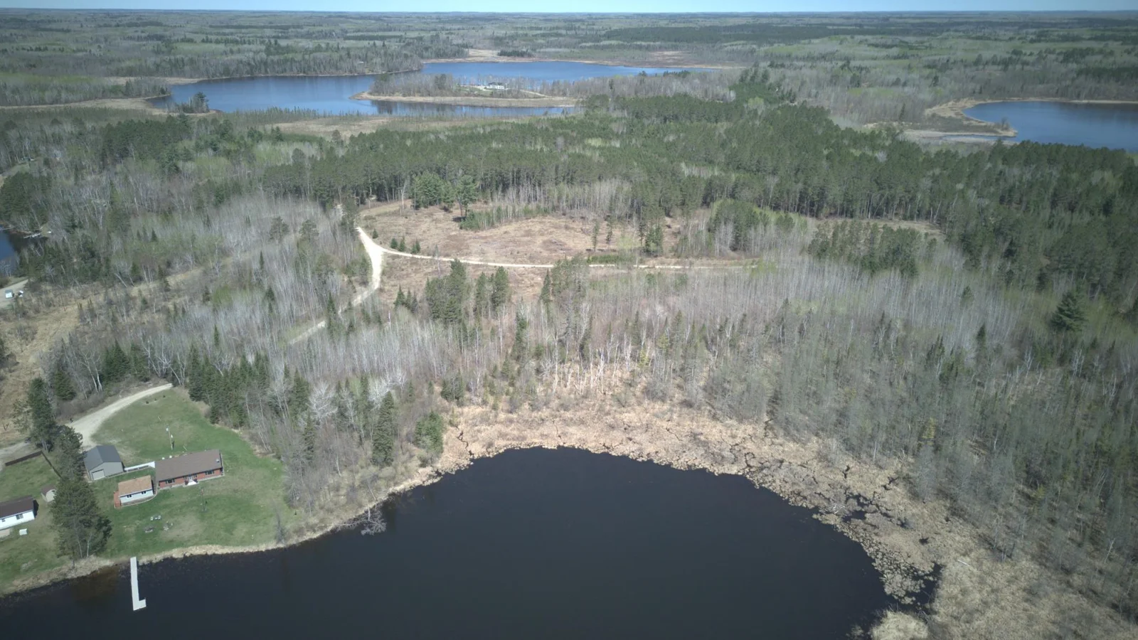 Lake aerial