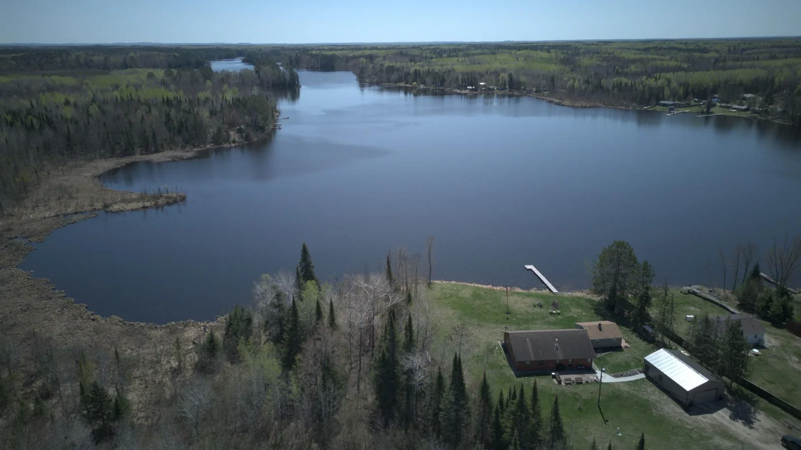 156' of Long Lake shoreline