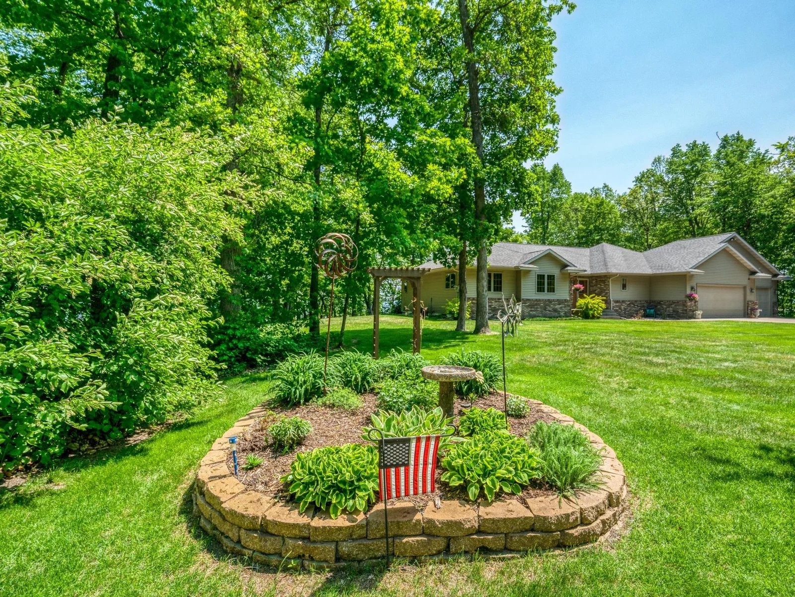 Perennial garden