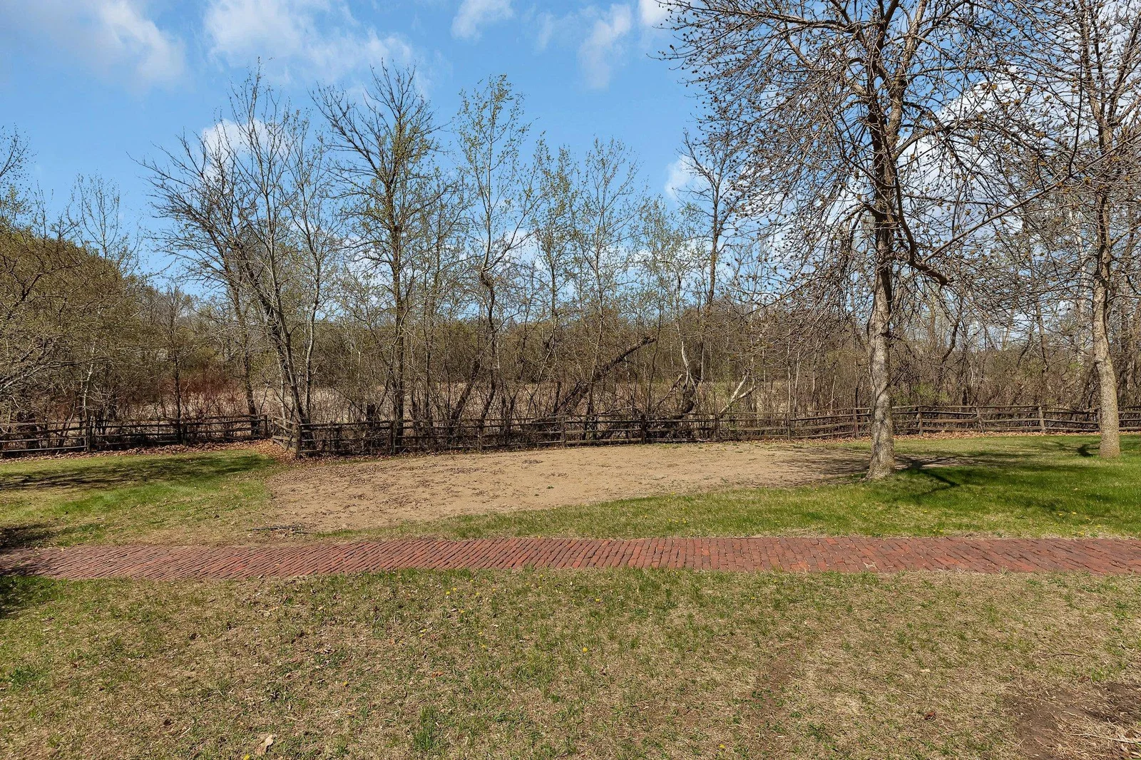 Sand volleyball court