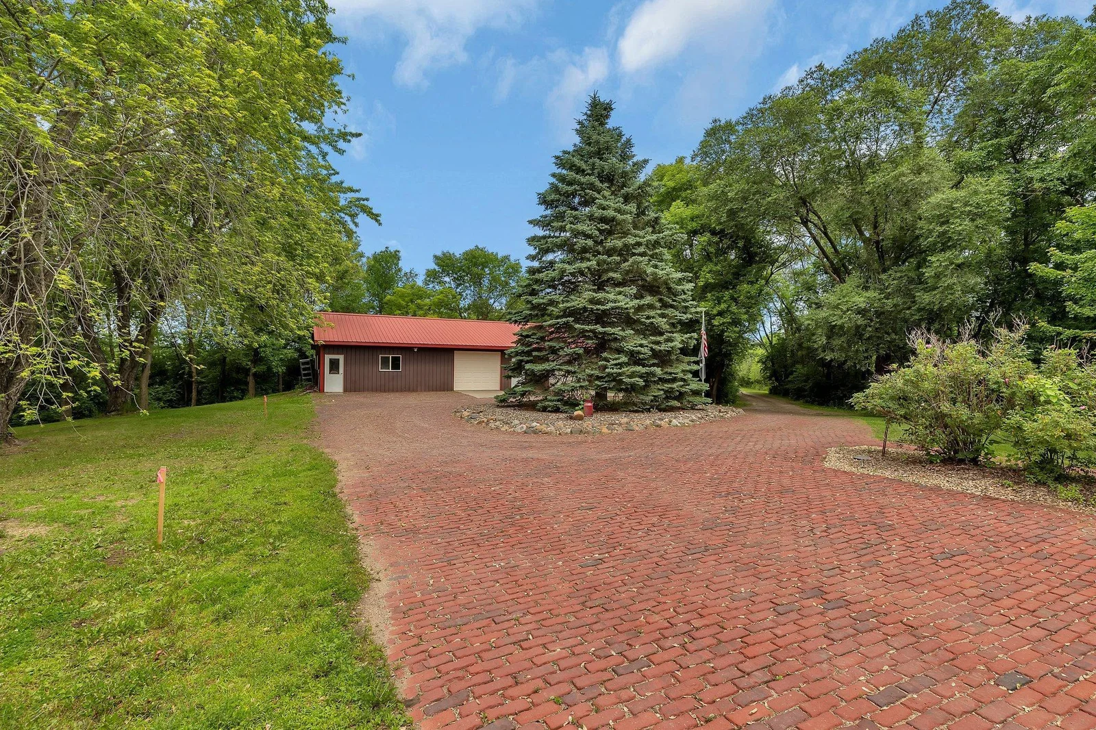 Paver driveway